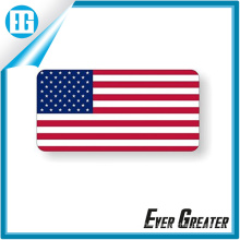Custom Design American Flag Hard Hat Label Stickers